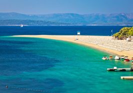 Brac Zlatni Rat aranyszarv strand