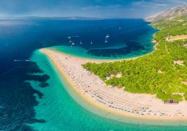 Brac Zlatni Rat aranyszarv strand