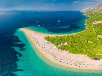 Brac Zlatni Rat aranyszarv strand