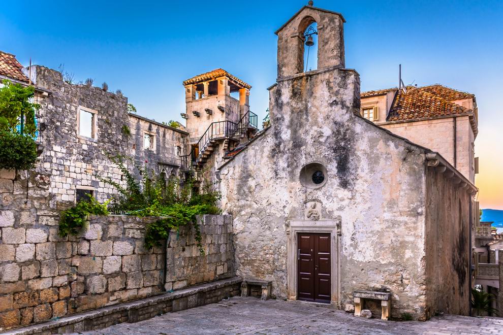 Korcula Marco Polo-ház