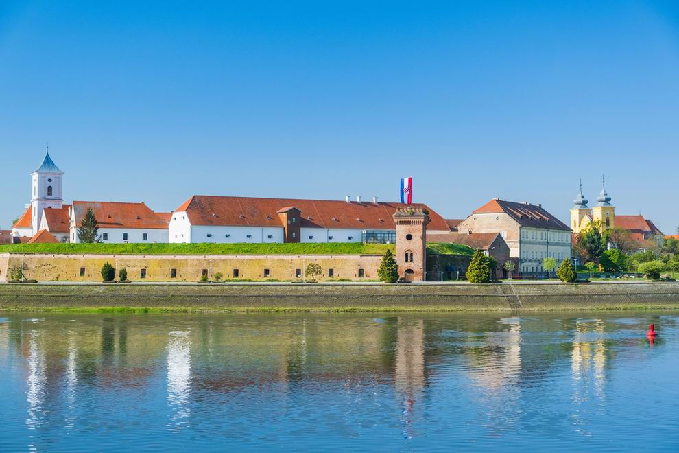 Osijek Tvrda erőd Eszék