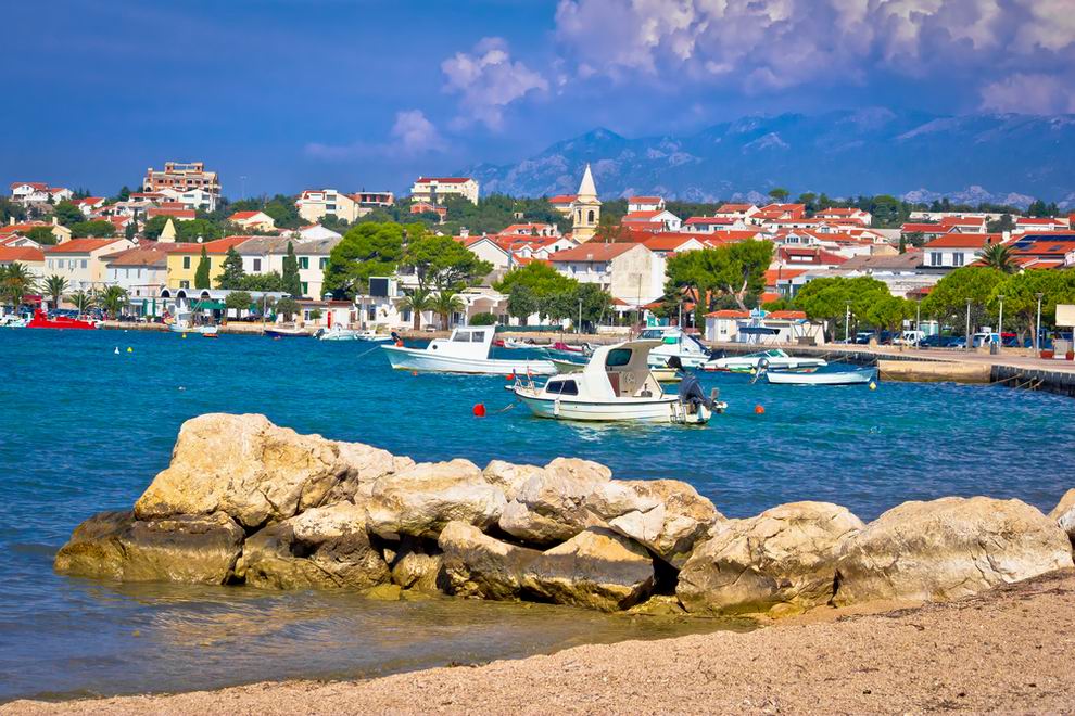 Pag sziget - Novalja strand
