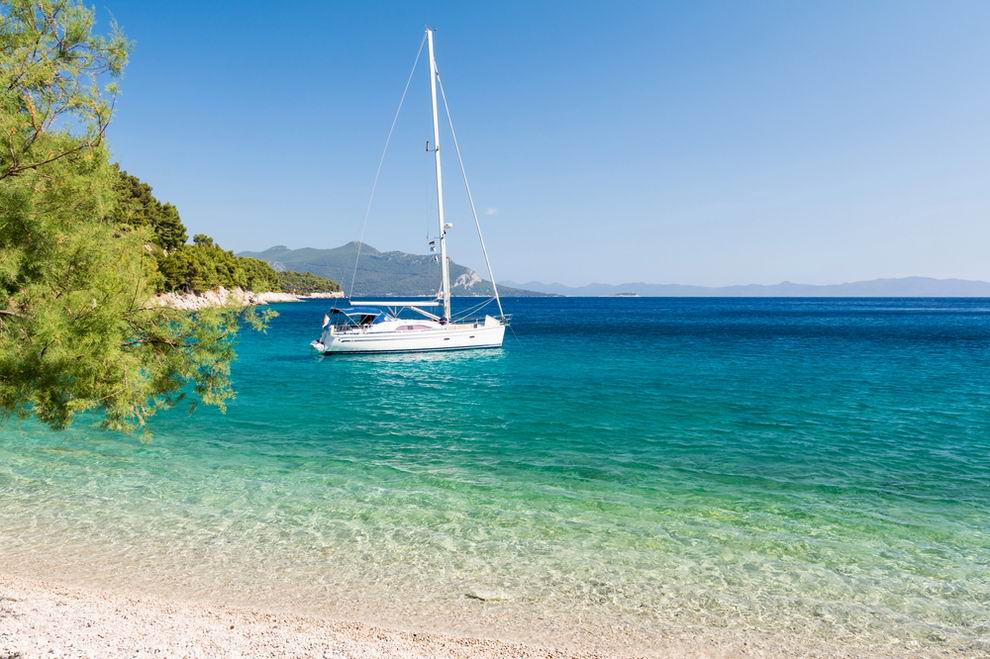 Peljesac-félsziget strand