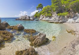 Peljesac-félsziget strand