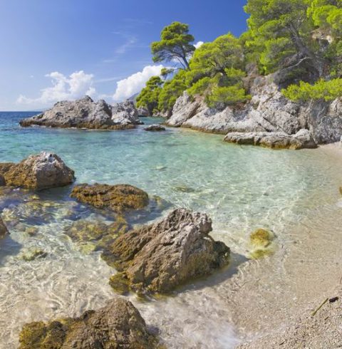 Peljesac-félsziget strand