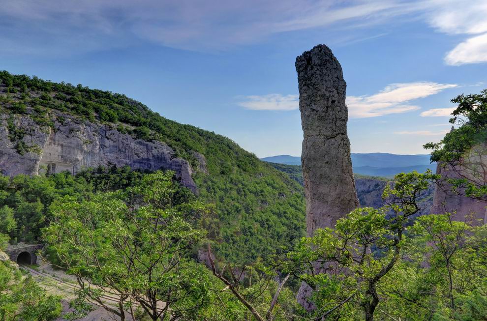 Ucka Nemzeti Park Vela Draga kanyon