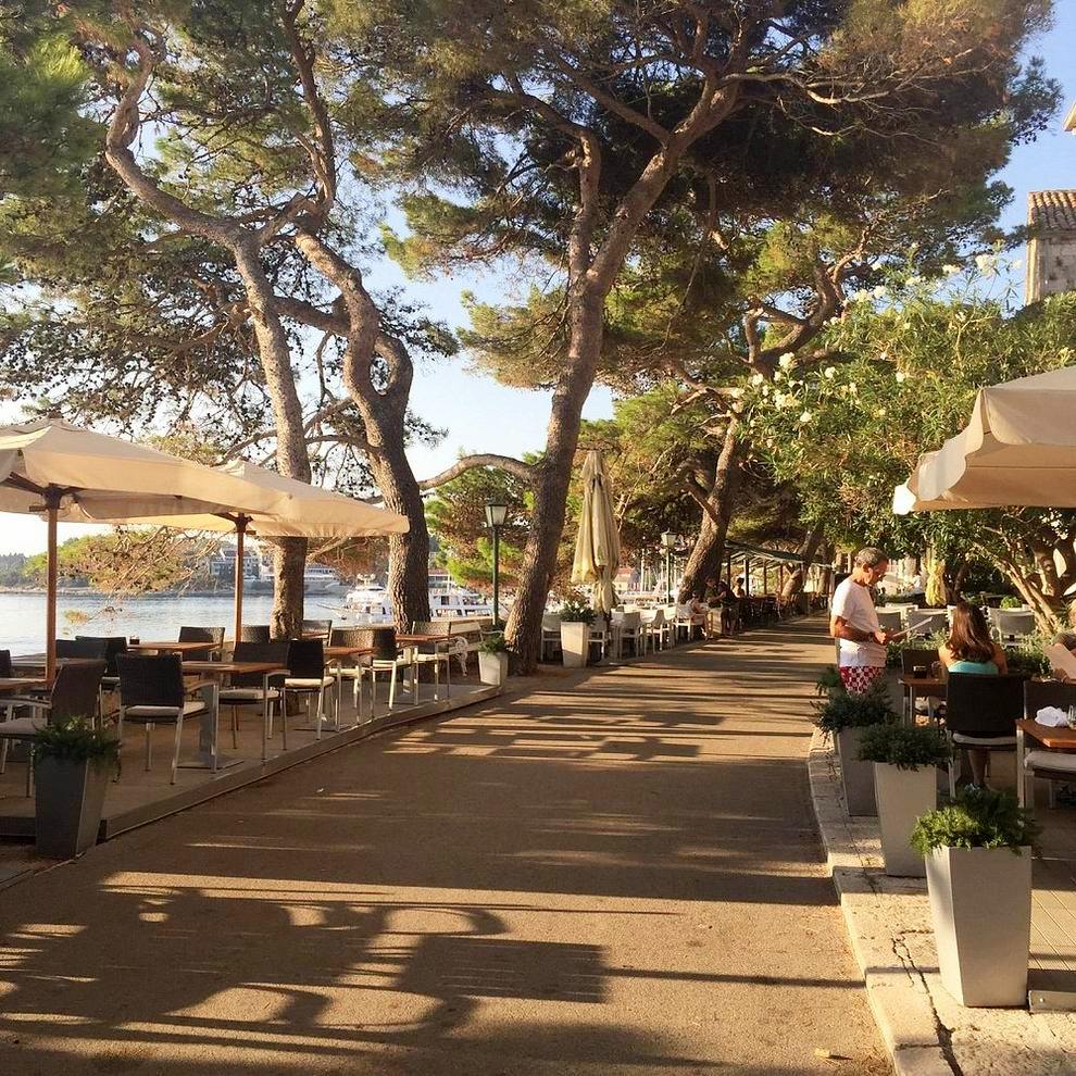 Korcula sétány