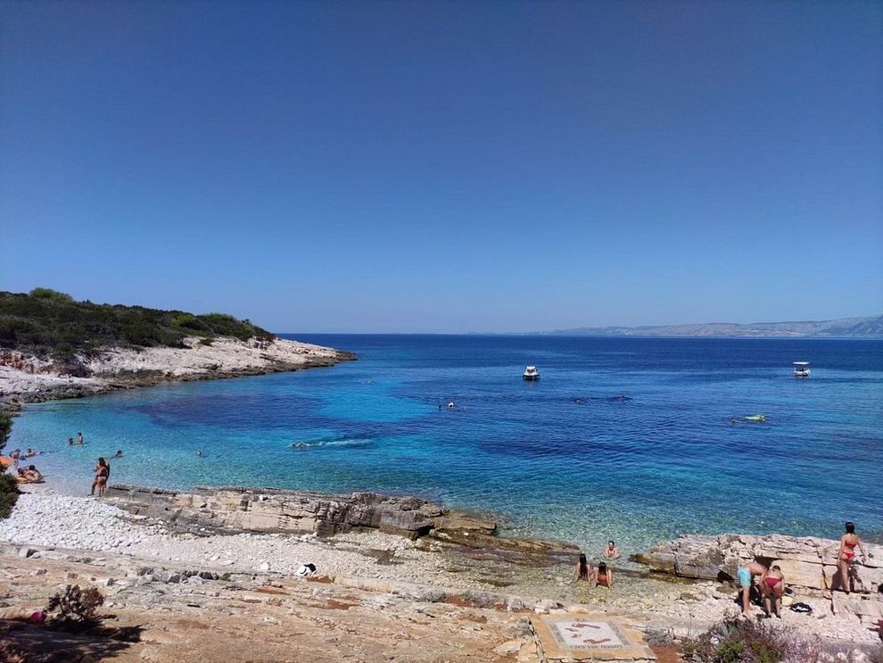 Korcula sziget - Proizd-sziget strand