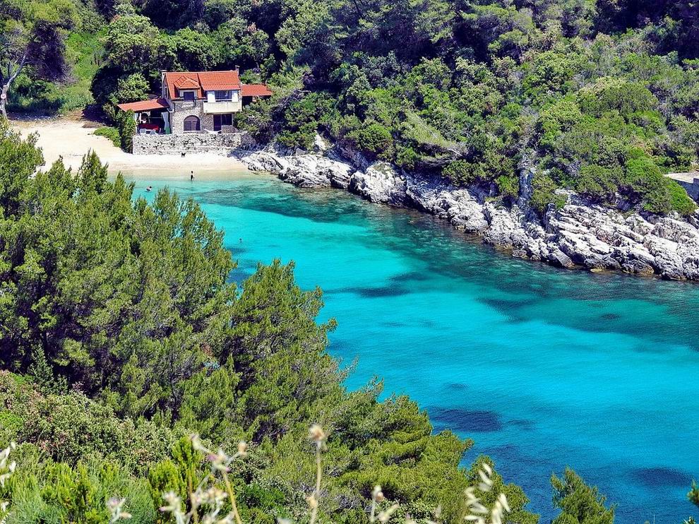 Korcula sziget Zitna-öböl - Zavalatica