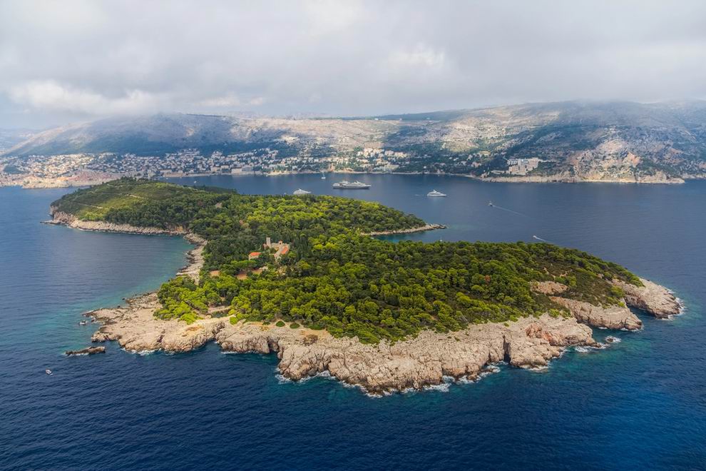 Lokrum szigete 