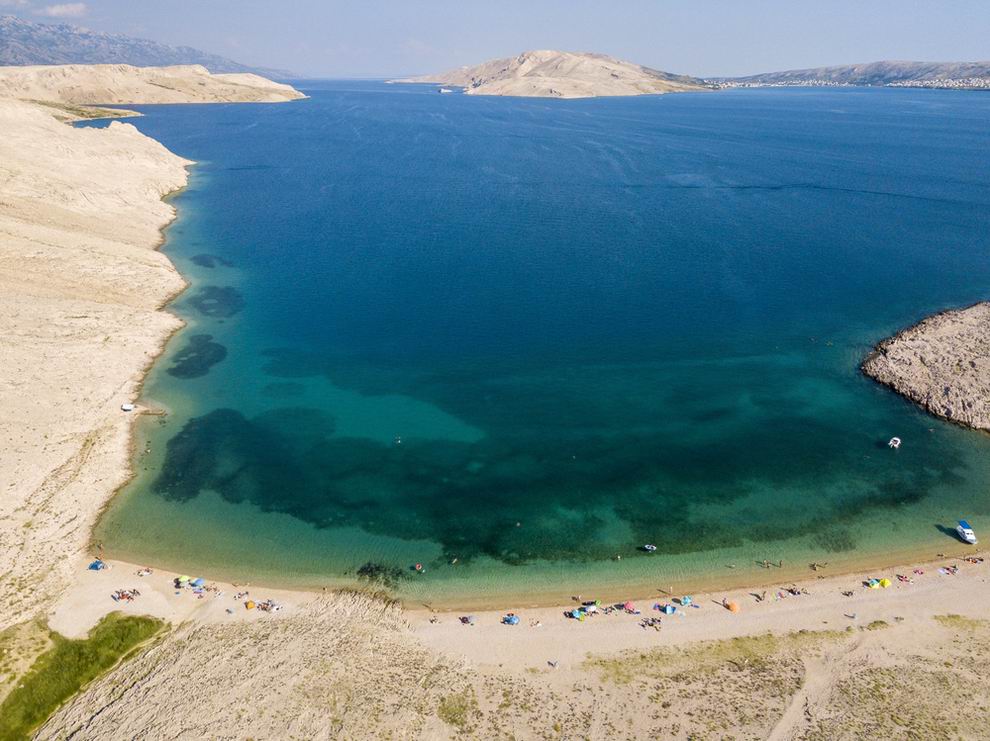 Pag sziget Rucica strand - Metajna strand