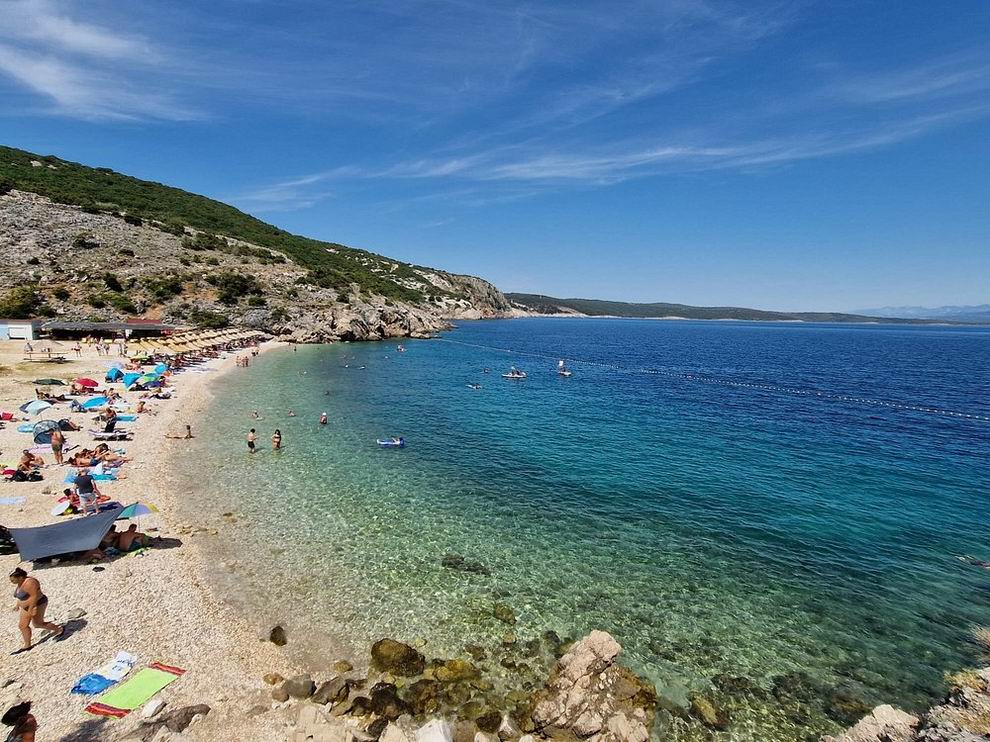 Vrbnik Potovosce strand