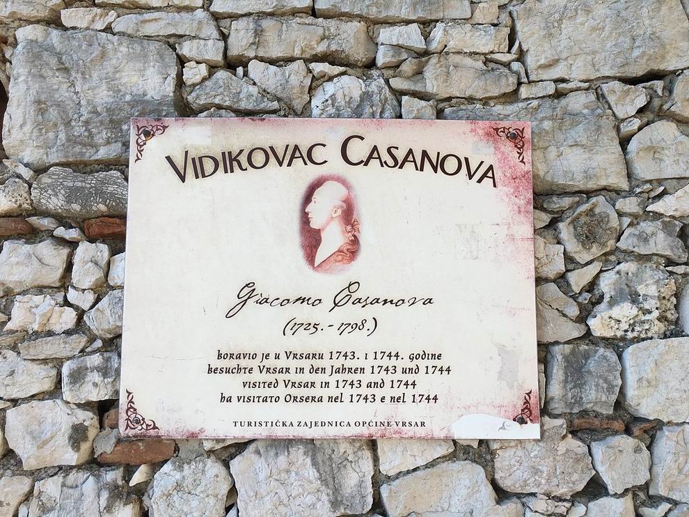 Vrsar casanova kilátó