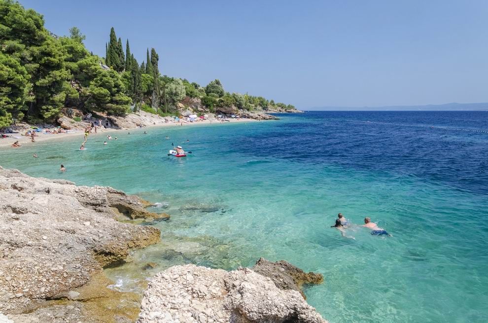 brac sziget - Bol - Murvica strand