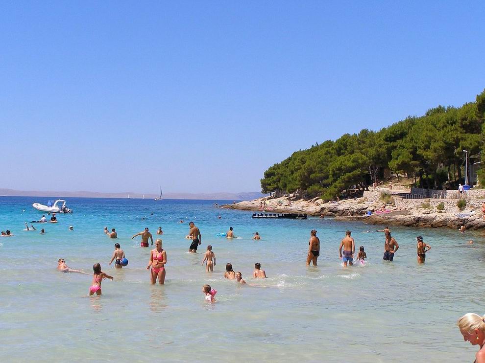 Kornati Nemzeti Park strandok