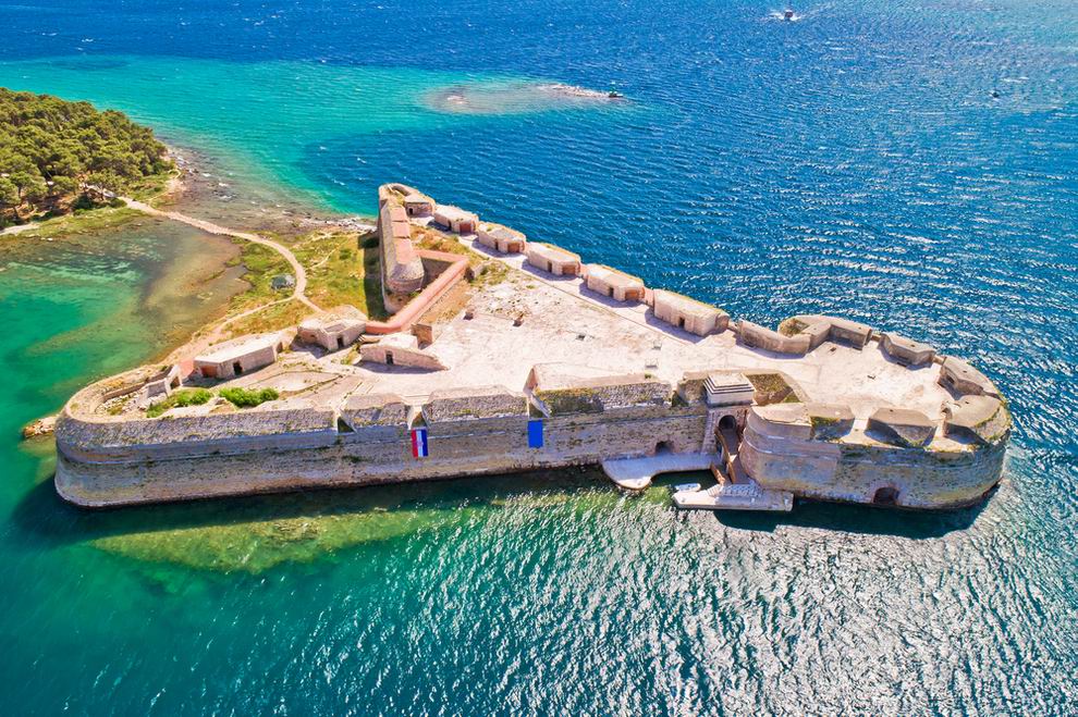 Sibenik, Szent Miklós-erőd