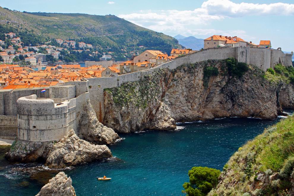 Dubrovnik látnivalók - Dubrovnik városfalak