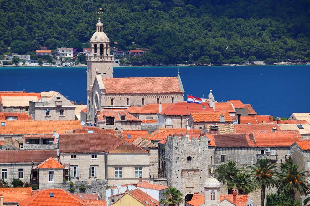 Korcula nevezetességek