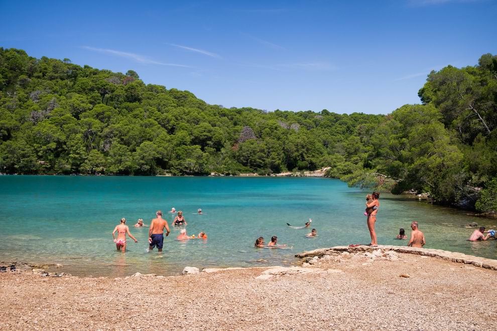 Mljet Nemzeti Park - strandok