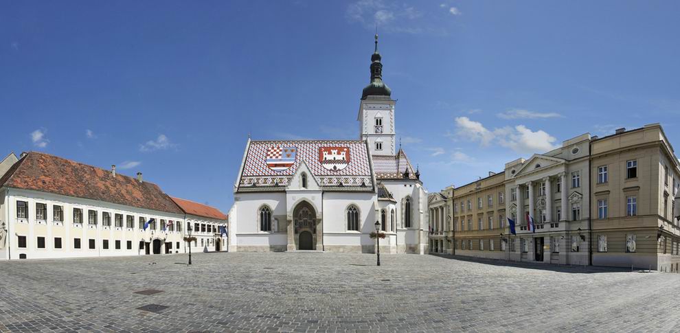 Zágráb Szent Márk templom