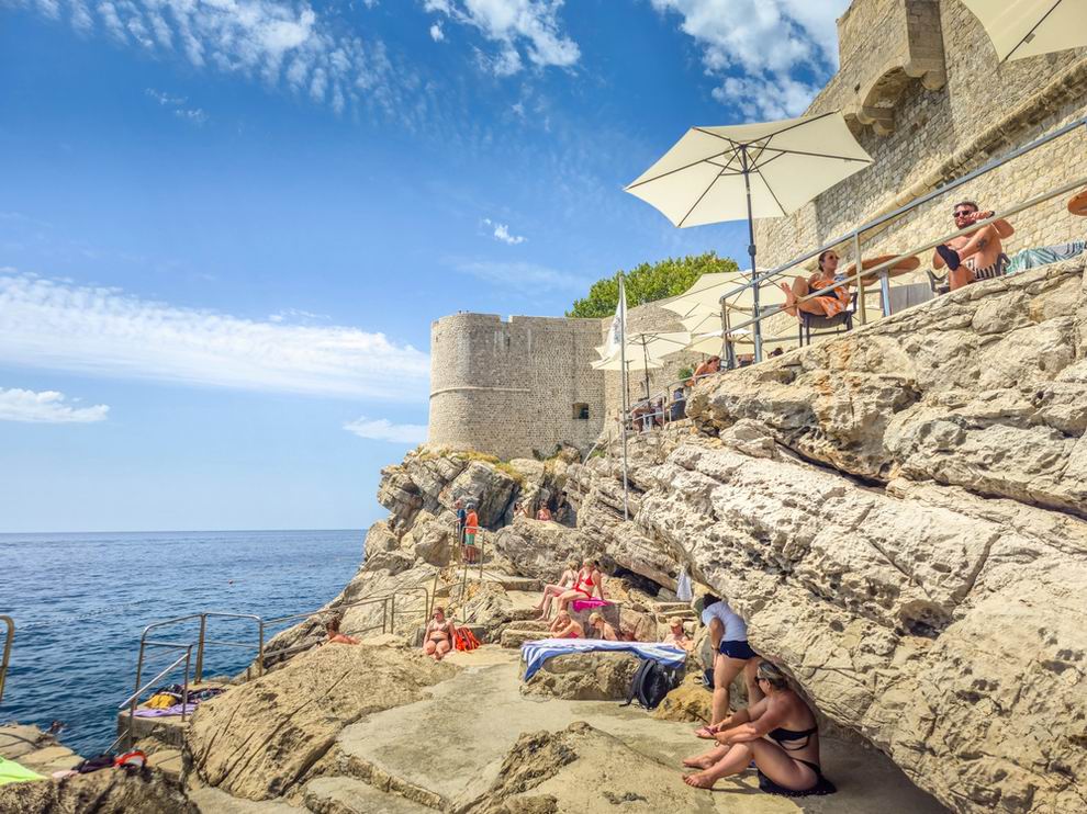 dubrovnik buza beach
