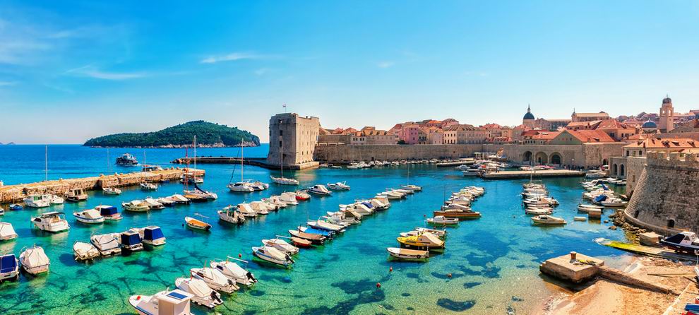 dubrovnik gradska luka - Dubrovnik ővárosi kikötő